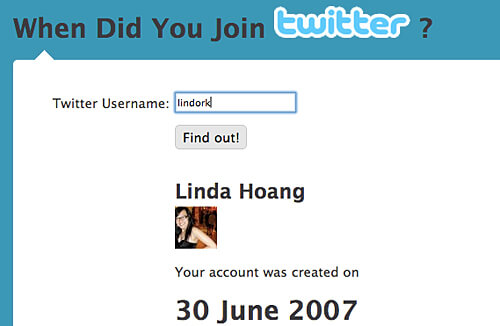 I joined Twitter in June 2007!