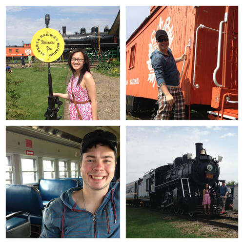 Day trip to the Alberta Railway Museum! 