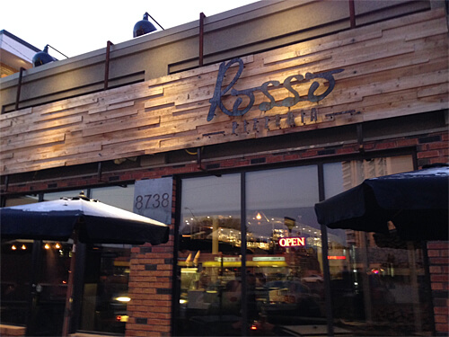 Rosso Pizzeria at 8738 109 Street. 