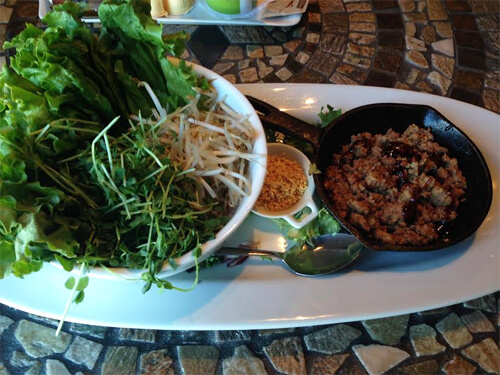 Char Sui Lettuce Wraps at Absolutely Edibles!