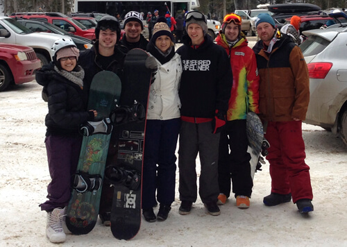 Snowboard crew!