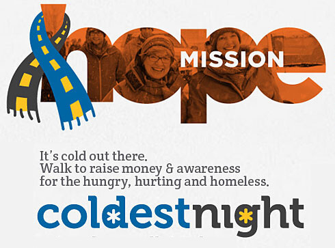 Coldest Night of the Year Hope Mission