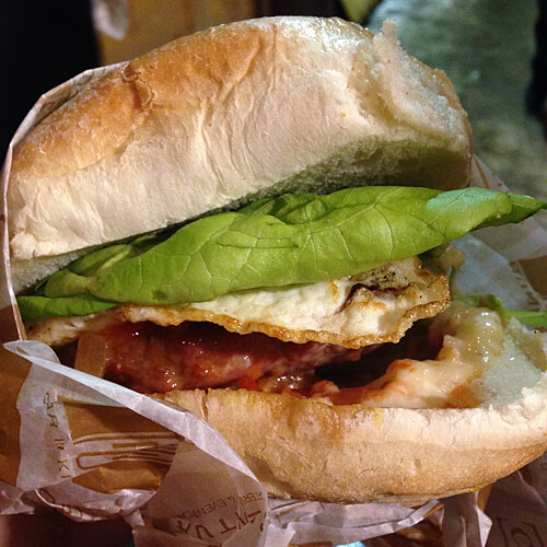 Delicious $5 #yegalleyburger.