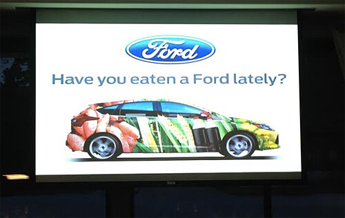 Have You Eaten a Ford Lately? event at NAIT on Feb. 25, 2014.