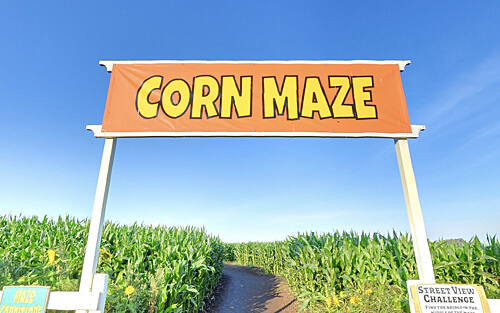 The Edmonton Corn Maze is the first corn maze in the world on Google Street View.