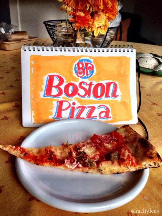Boston Pizza - Broke Canadian Art