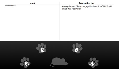 Google's Virtual Keyboard for cats!