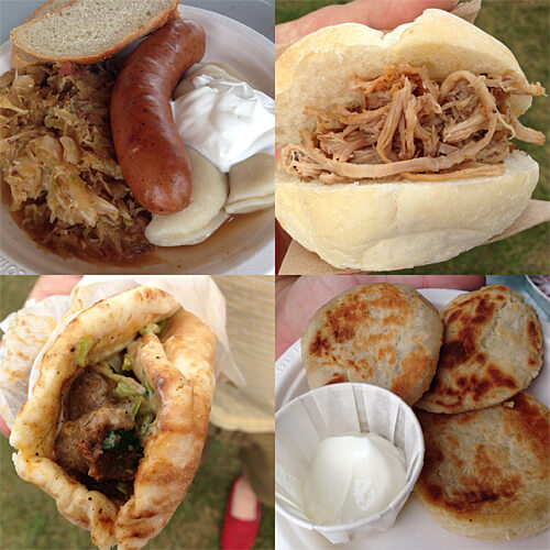 Some of the great dishes we tried at Heritage Festival 2014!