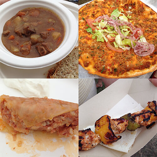 Some of the great dishes we tried at Heritage Festival 2014!