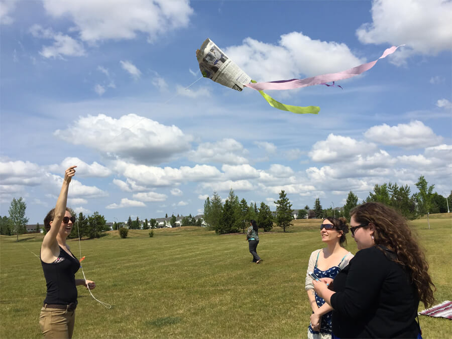 DIYCity SpaceMaking Make Something Edmonton - Kite City
