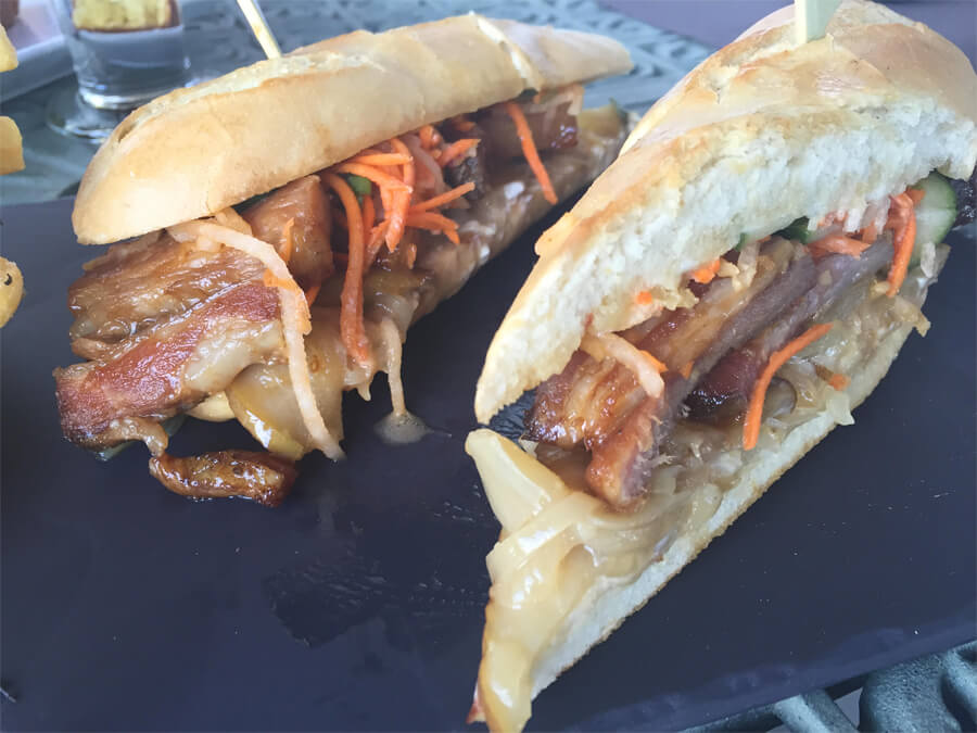 Pork Month Special: Pork Belly Sandwich from the Fairmont Hotel MacDonald!