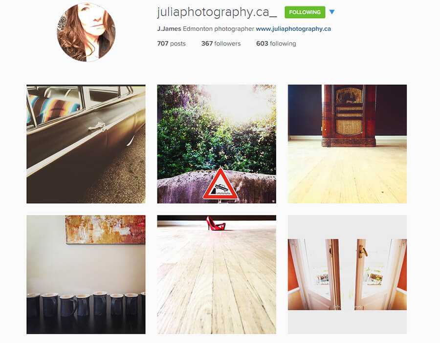 Edmonton Instagram Users - juliaphotography_