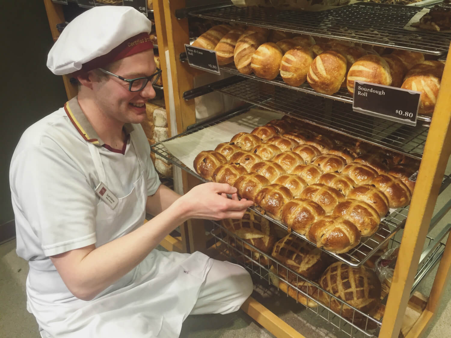 Cobs Bread Bakery - Edmonton - Hot Cross Buns -