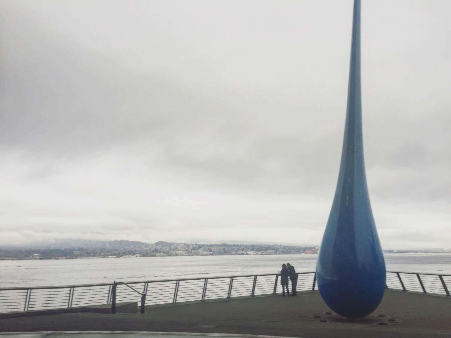The Drop Vancouver Waterfront Art Sculpture
