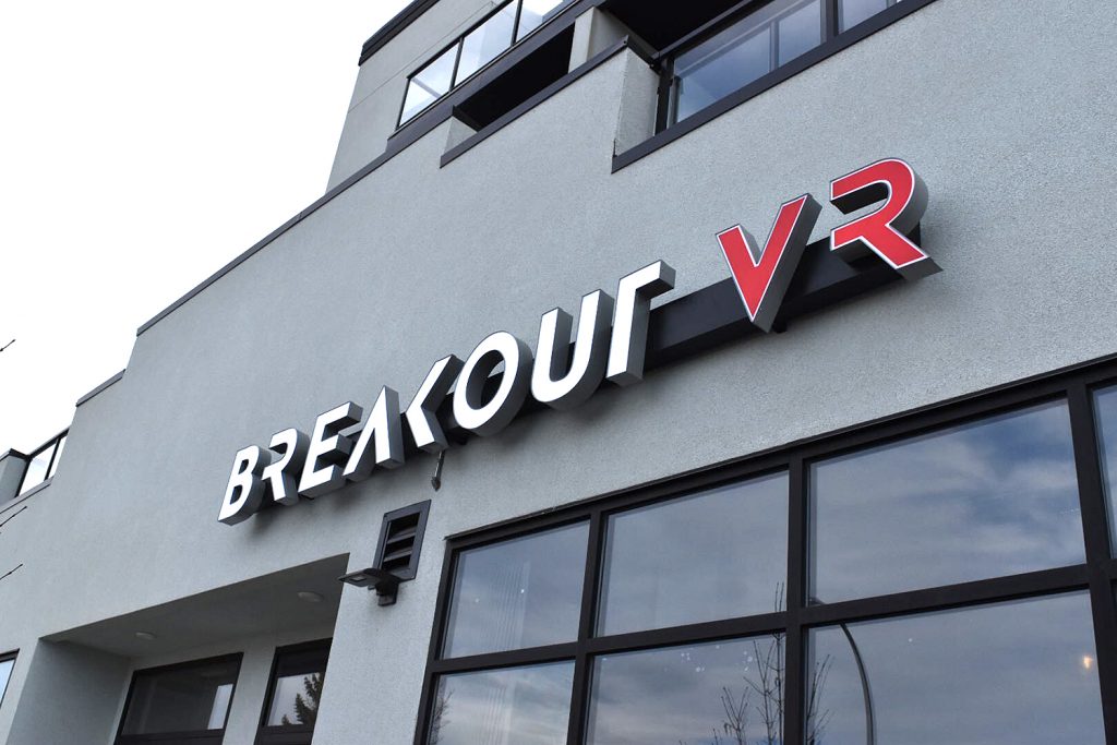 Breakout VR Virtual Reality Arcade Edmonton