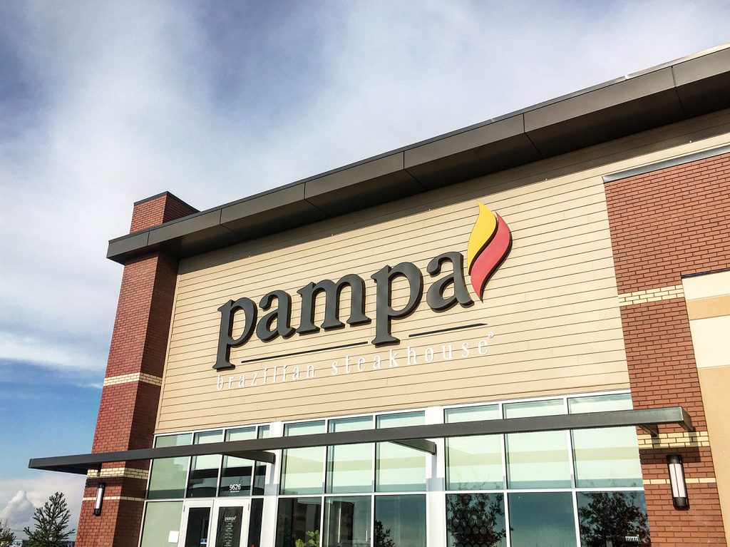 Pampa Brazilian Steakhouse Edmonton Ellerslie Restaurants All You Can Eat
