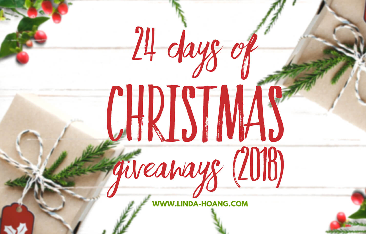 24 Days of Christmas Giveaways Linda Hoang Edmonton Food Restaurants