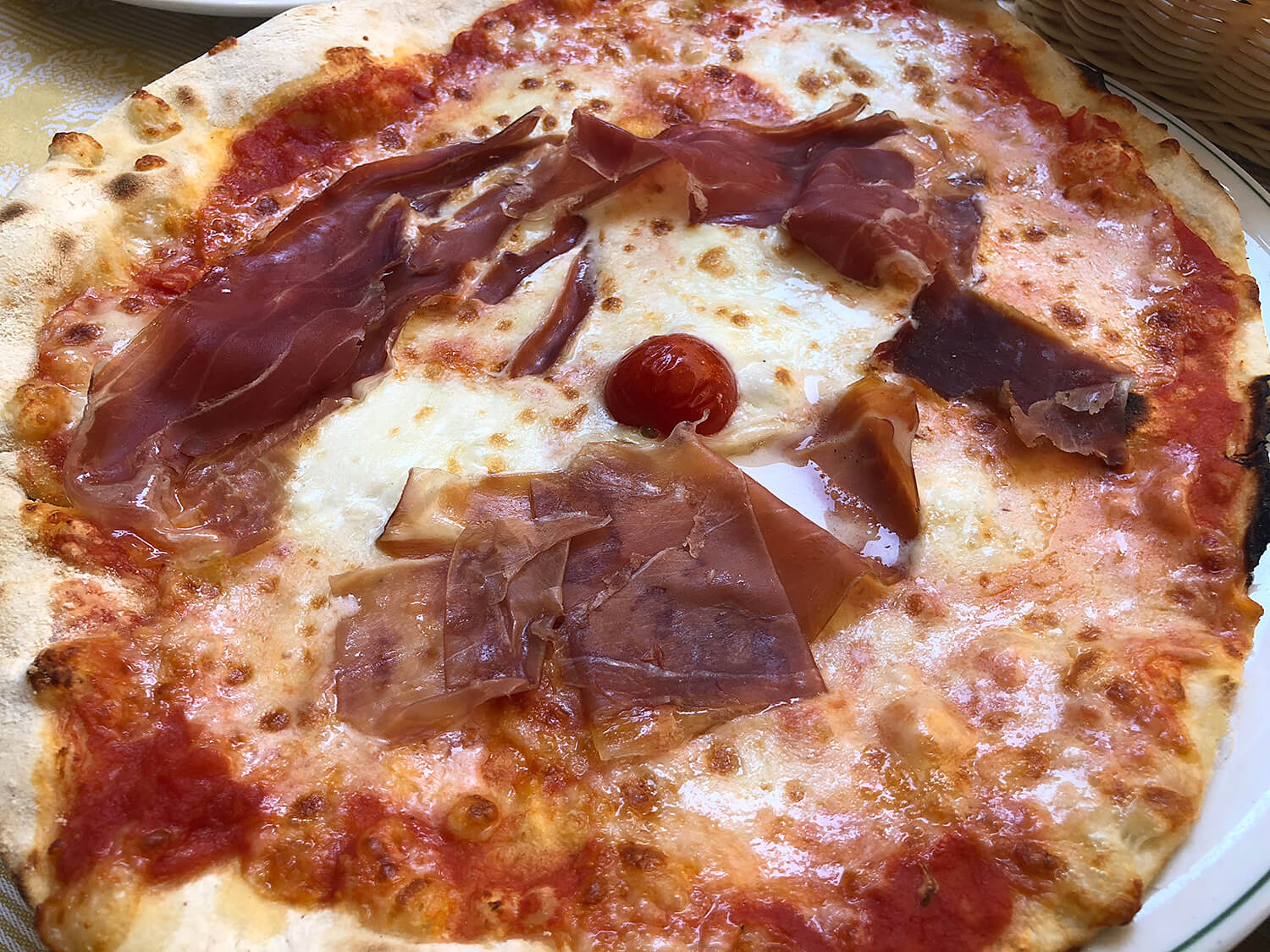 Roman Classic Pizza - Thin Crust - Rome Italy Food