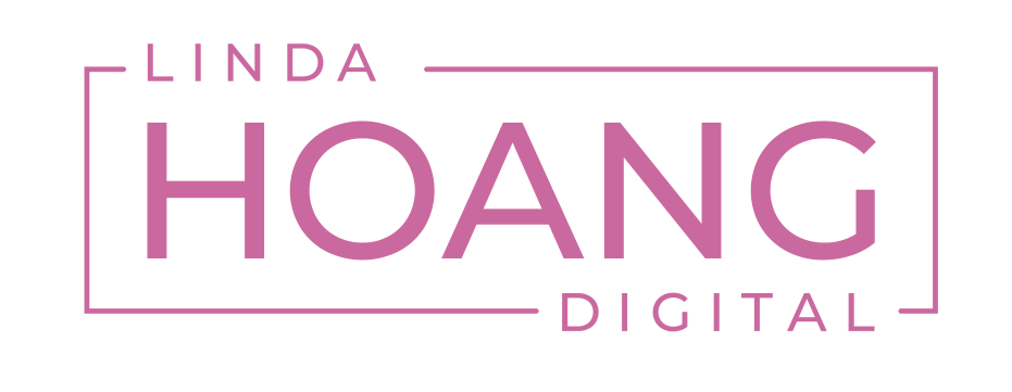 Linda Hoang Digital Logo Pink