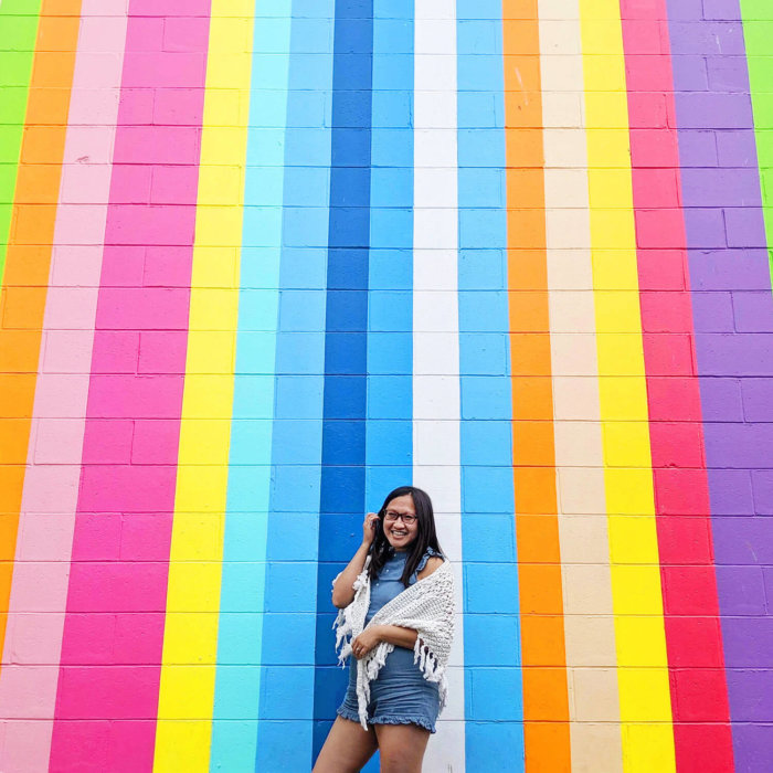 Instagrammable Vancouver - Picture Perfect Spots in YVR Vancouver - British Columbia - Murals - Scenic - Hello BC - Travel Guide - Rainbow Wall