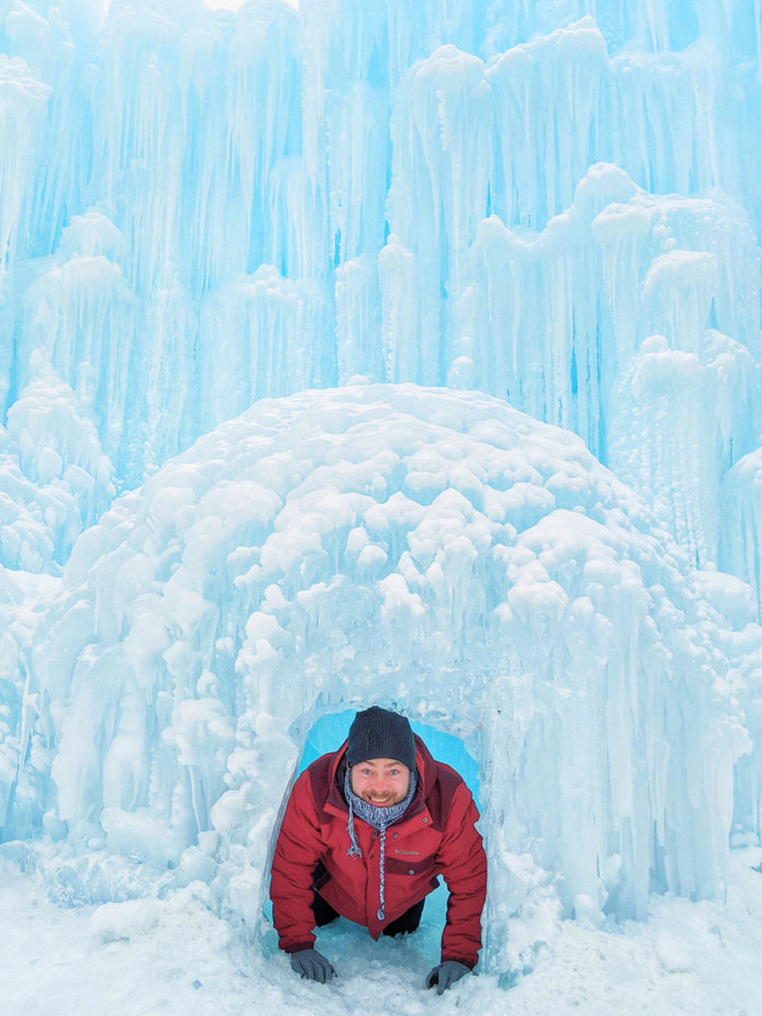 Explore Edmonton - Ice Castles - Explore Alberta - Canadian Winter Attraction - Instagrammable