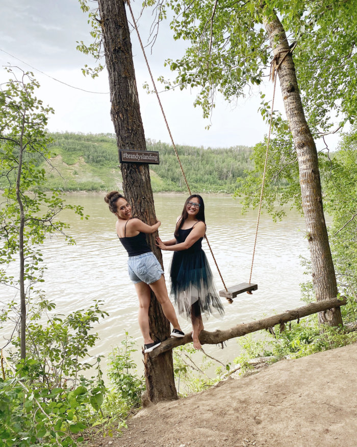 Brandy's Landing - Edmonton River Valley Swing Windermere