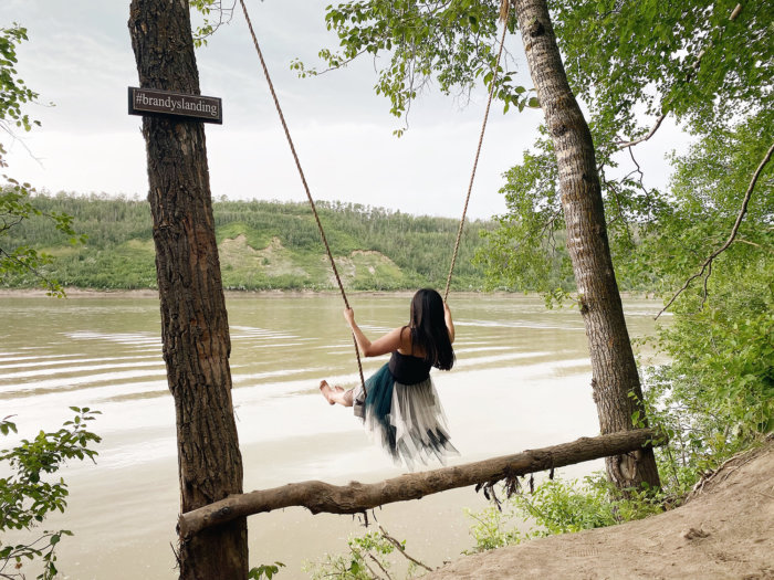 Brandy's Landing - Edmonton River Valley Swing Windermere