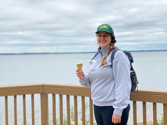 Lac La Biche County - Jaclyn with Alberta Parks - Sir Winston Churchill Provincial Park - Linda Hoang