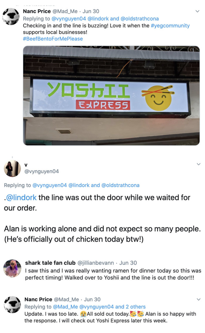 Alan - Yoshii Express Tweets