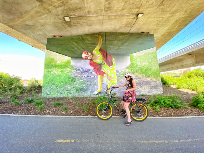 E-Bike Calgary - Explore Alberta - Travel - Downtown Calgary - East Village Art