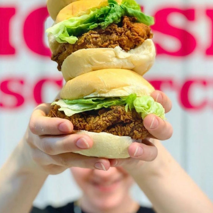 Cluck and Cleaver - 10 Delicious Chicken Dishes to Try in Calgary - Explore Alberta - Calgary Restaurants - Fried Chicken Sandwich