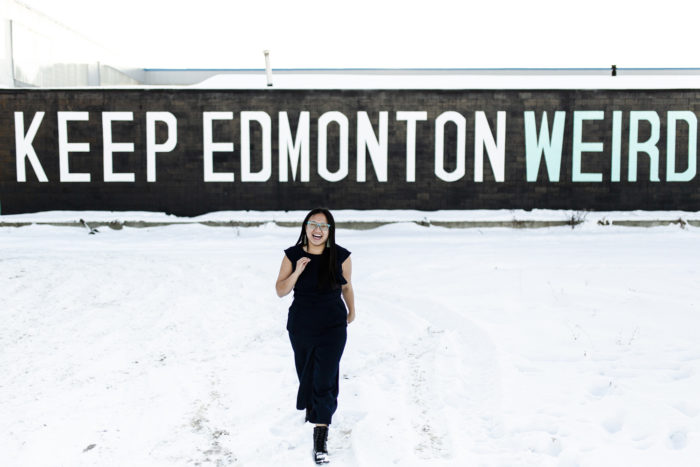 Keep Edmonton Weird - Stadium Yards - Explore Edmonton - Instagrammable Walls of Edmonton - Travel Alberta