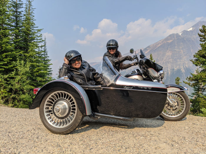 Explore Alberta - Tourism Jasper - Jasper National Park - Explore Canada - Jasper Motorcycle Tours - Sidecar Ride - Harley Davidson 6