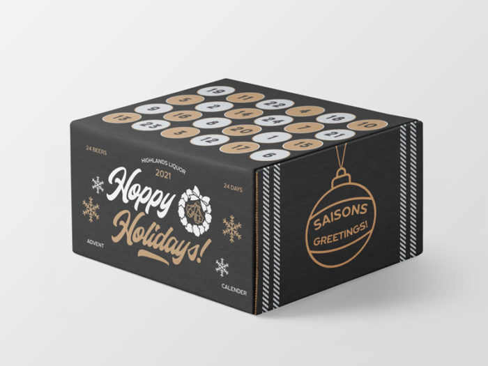 Edmonton Made Christmas Holiday Advent Calendars - Highlands Liquor - Alberta Craft Beer Advent