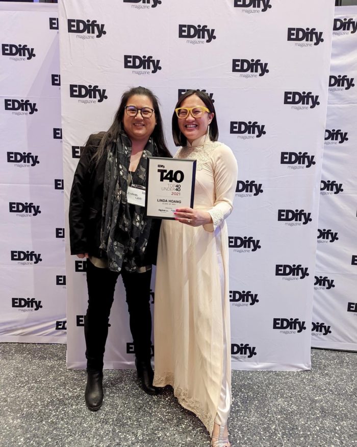 Linda Hoang Edify Edmonton - Top 40 Under 40 Class of 2021