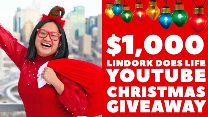 Lindork Does Life - YouTube Christmas Giveaways - Explore Edmonton Alberta Canadian Video Blogger