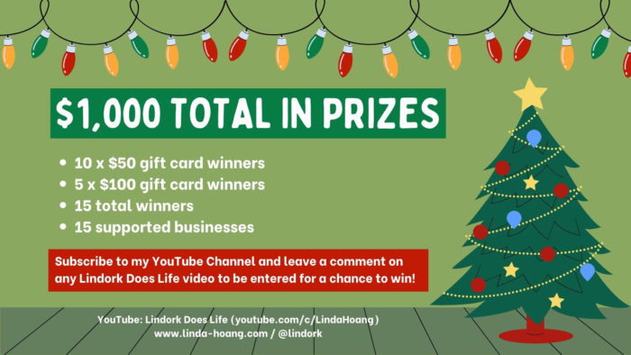 Lindork Does Life - YouTube Christmas Giveaways - Explore Edmonton Alberta Canadian Video Blogger - A Very Lindork Christmas
