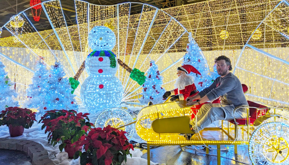 Glow Holiday Lights Festive Explore Edmonton Events