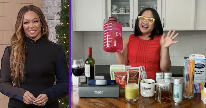 Holiday Hangover Hacks Unique Fun Cures - Cityline TV - Canada - Linda Hoang