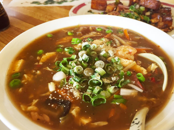Midnight Sun Hot and Sour Soup - Explore Edmonton - South East Asian Soup Noodles Alberta 1
