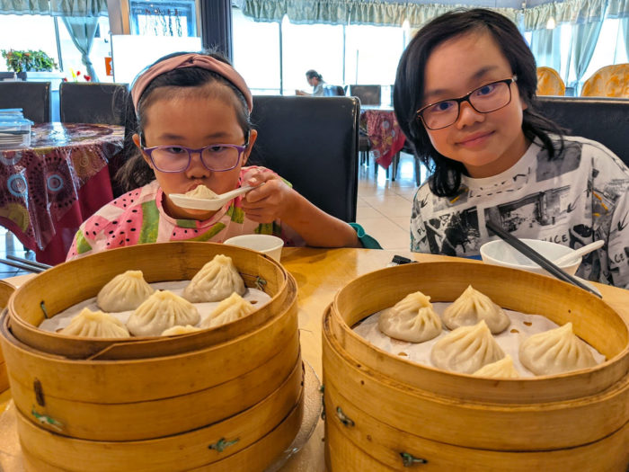Shanghai 456 - Soup Dumplings - Xiao Long Bao XLB - Explore Edmonton - South East Asian Soup Noodles Alberta 1