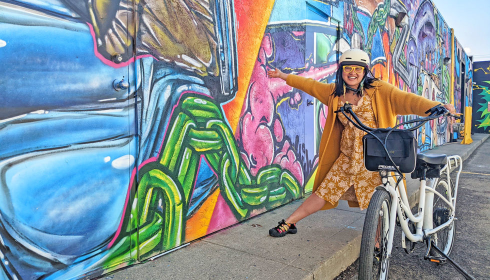 Instagrammable Edmonton E-Bike Tours - Food Crawl with Linda Hoang Lindork - Explore Edmonton Travel Alberta 2