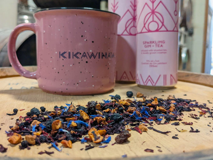 Kikawinaw - Indigenous Alberta Business - Carrie and Kelly Armstrong - Tea and Righand Distillery Gin - Explore Alberta