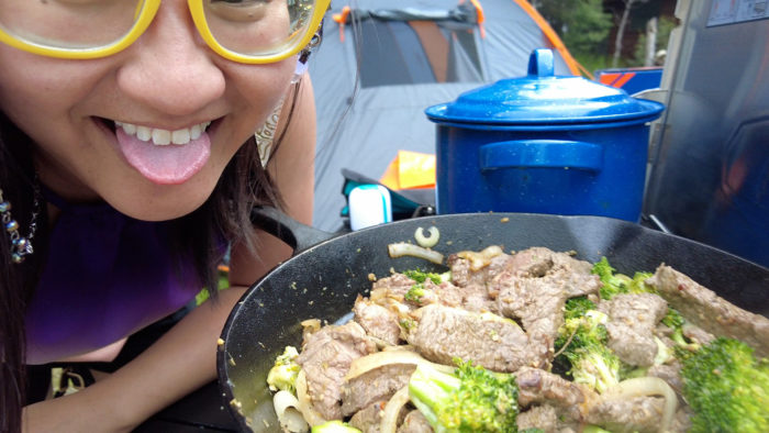 Camp Cooking - Explore Alberta - Lindork Cooks - Camp Food Ideas