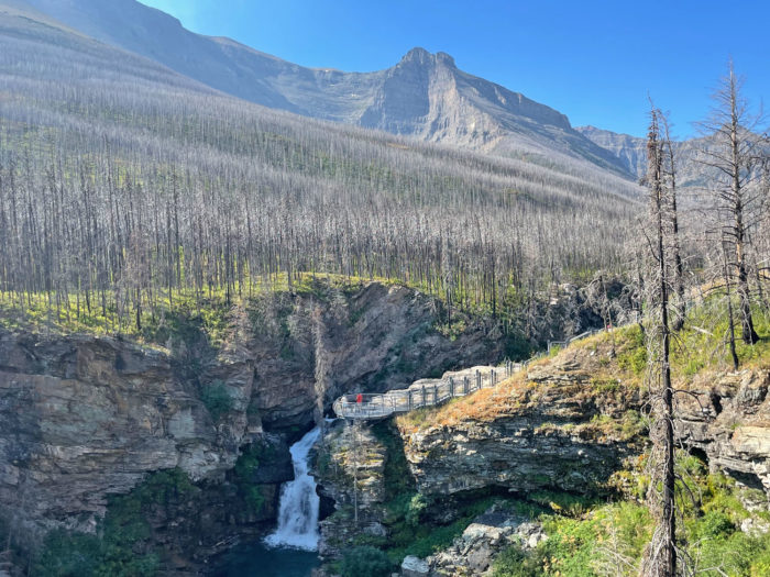 Explore Alberta - Travel - Waterton Lakes National Park - Road Trip - Rocky Mountain Getaway - What to do in Waterton - Hiking - Blakistan Falls - Waterfall