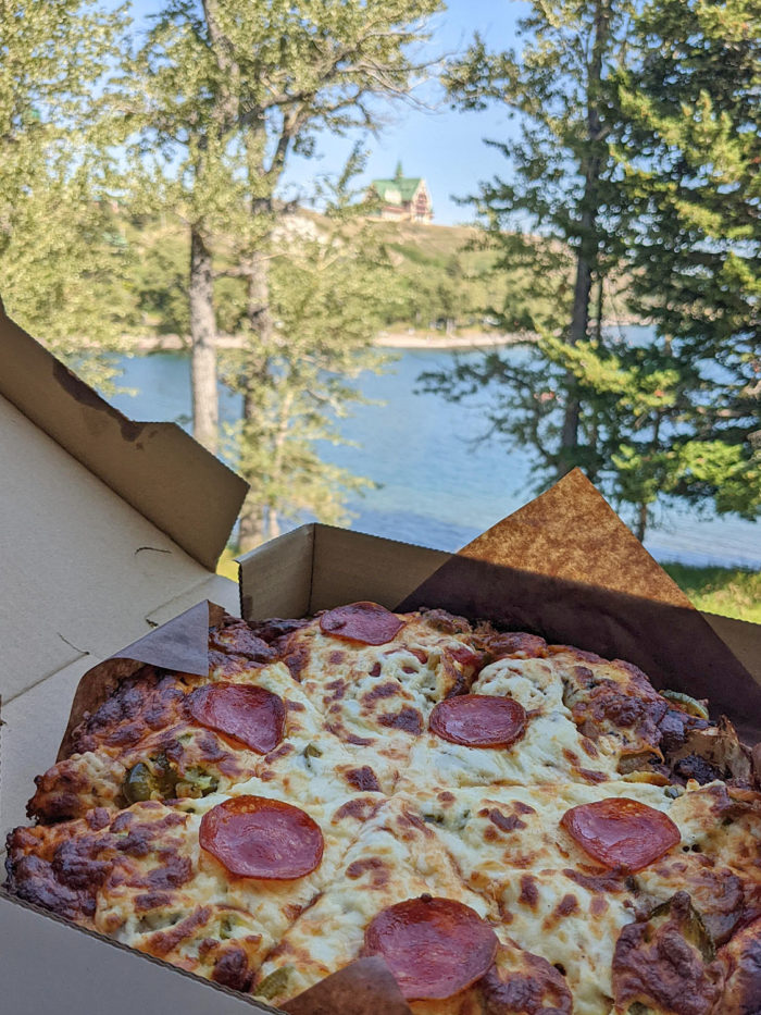 Explore Alberta - Travel - Waterton Lakes National Park - Road Trip - Rocky Mountain Getaway - What to eat in Waterton - Food - Pizza of Waterton