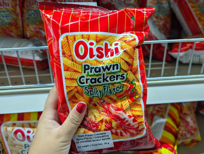 Edmonton Chinatown Stocking Stuffers Gifts Food Unique Snacks Asian Grocery Store - Lucky 97 - Prawn Chips