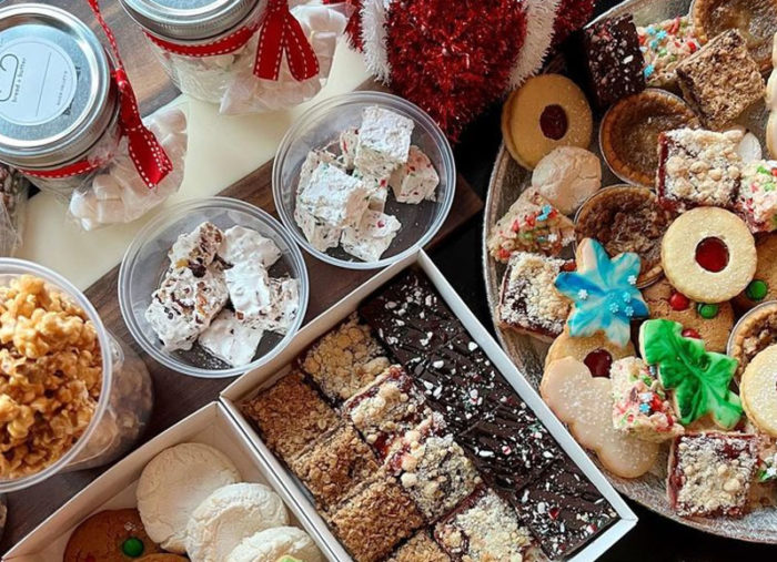 Edmonton Holiday Cookie Boxes Cakes Treats Deserts - Food - Pre-order - Christmas - Bread + Butter Bakery
