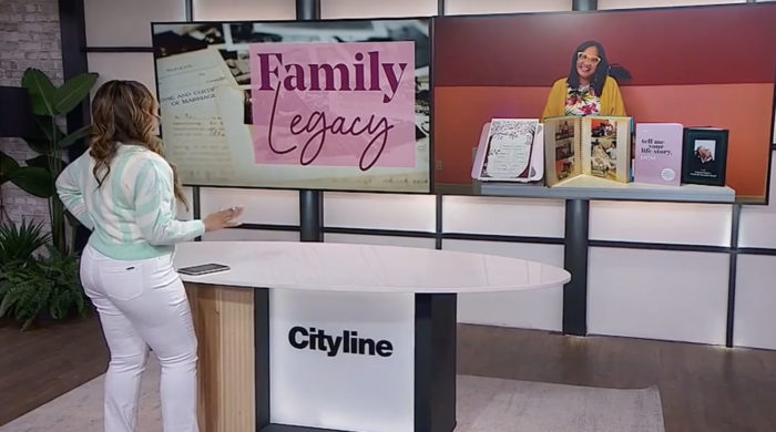 Cityline TV - Family Legacy Books