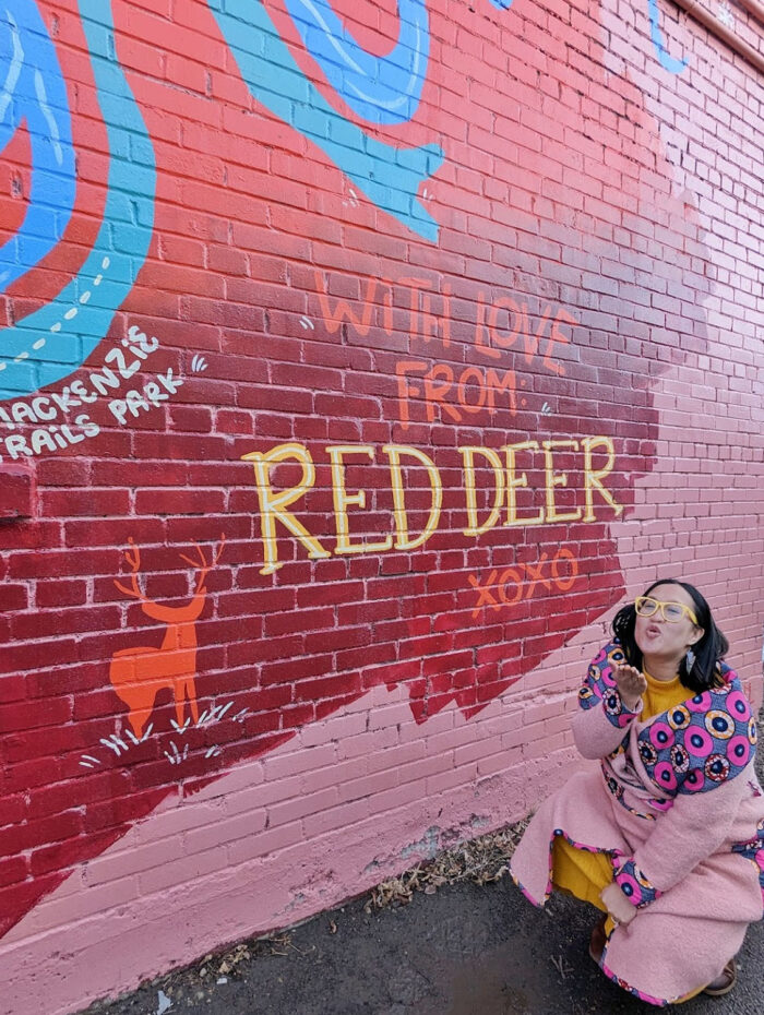 Tourism Red Deer - Explore Alberta - Central Alberta Red Deer County - Murals - Public Art - Instagrammable Walls of Red Deer